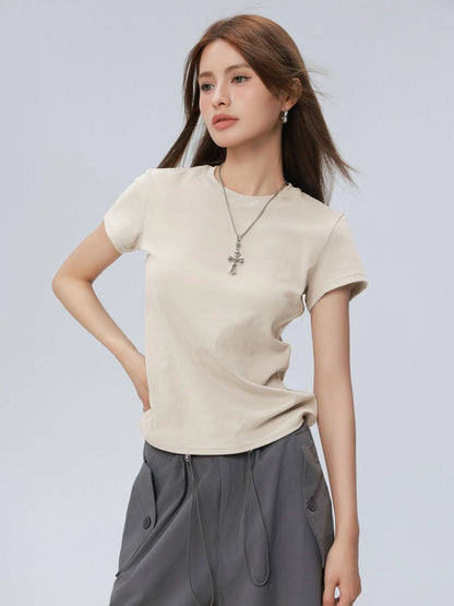 Macaron Blue Slim Top